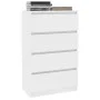 Sideboard aus weißem Sperrholz 60x35x98,5 cm von vidaXL, Sideboards - Ref: Foro24-800531, Preis: 96,03 €, Rabatt: %