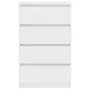 Sideboard aus weißem Sperrholz 60x35x98,5 cm von vidaXL, Sideboards - Ref: Foro24-800531, Preis: 96,03 €, Rabatt: %