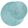 Alfombra de pelo corto OVIEDO verde Ø 200 cm de , Alfombras - Ref: Foro24-375591, Precio: 76,54 €, Descuento: %