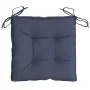 Cojines para silla 2 uds tela Oxford azul marino 50x50x7 cm de , Cojines para sillas y sofás - Ref: Foro24-378915, Precio: 26...
