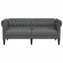 Chesterfield 2-Sitzer-Sofa aus dunkelgrauem Stoff von , Sofas - Ref: Foro24-372548, Preis: 250,97 €, Rabatt: %