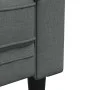 Sofá Chesterfield de 2 plazas tela gris oscuro de , Sofás - Ref: Foro24-372548, Precio: 250,97 €, Descuento: %