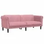 Sofá de 3 plazas terciopelo rosa de , Sofás - Ref: Foro24-372588, Precio: 297,76 €, Descuento: %