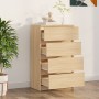 Aparador madera contrachapada color roble Sonoma 60x35x98,5 cm de vidaXL, Aparadores - Ref: Foro24-800534, Precio: 83,50 €, D...