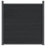 Gray WPC Fence Panel 1564x186 cm by , fence panels - Ref: Foro24-3282797, Price: 3,00 €, Discount: %