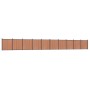 Panel de valla WPC marrón 1737x186 cm de , Paneles de vallas - Ref: Foro24-3282807, Precio: 4,00 €, Descuento: %