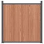 Panel de valla WPC marrón 1737x186 cm de , Paneles de vallas - Ref: Foro24-3282807, Precio: 3,00 €, Descuento: %