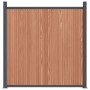 Panel de valla WPC marrón 1737x186 cm de , Paneles de vallas - Ref: Foro24-3282807, Precio: 4,00 €, Descuento: %