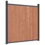 Panel de valla WPC marrón 1737x186 cm de , Paneles de vallas - Ref: Foro24-3282807, Precio: 4,00 €, Descuento: %