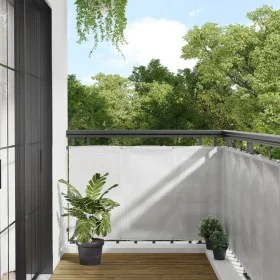 Balcony screen 100% polyester Oxford light gray 90x500 cm by , Umbrellas - Ref: Foro24-4000009, Price: 24,32 €, Discount: %