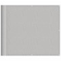 Pantalla de balcón 100% poliéster Oxford gris claro 90x500 cm de , Sombrillas - Ref: Foro24-4000009, Precio: 25,89 €, Descuen...