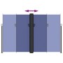 Toldo lateral retráctil azul 220x600 cm de , Sombrillas - Ref: Foro24-4004671, Precio: 159,95 €, Descuento: %
