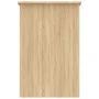 Sonoma Schreibtisch aus Eiche Spanplatte 100x50x76 cm von vidaXL, Schreibtische - Ref: Foro24-800552, Preis: 67,64 €, Rabatt: %