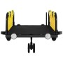 Remolque para bicicletas hierro y tela Oxford amarillo de , Remolques para bicicletas - Ref: Foro24-94183, Precio: 79,81 €, D...