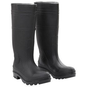 Botas de agua negro número 38 PVC de , Vadeadores para caza y para pesca - Ref: Foro24-137587, Precio: 21,36 €, Descuento: %