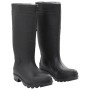 Botas de agua negro número 38 PVC de , Vadeadores para caza y para pesca - Ref: Foro24-137587, Precio: 21,36 €, Descuento: %