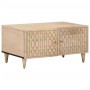 Mesa de centro de madera maciza de mango 80x50x40 cm de , Mesas de centro - Ref: Foro24-358253, Precio: 71,09 €, Descuento: %