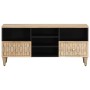 Mueble de TV madera maciza de mango 100x33x46 cm de , Muebles TV - Ref: Foro24-358266, Precio: 76,00 €, Descuento: %
