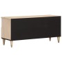 Mueble de TV madera maciza de mango 100x33x46 cm de , Muebles TV - Ref: Foro24-358266, Precio: 76,00 €, Descuento: %