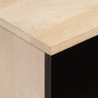Mueble de TV madera maciza de mango 100x33x46 cm de , Muebles TV - Ref: Foro24-358266, Precio: 76,00 €, Descuento: %