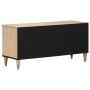 Mueble de TV madera maciza de mango 100x33x46 cm de , Muebles TV - Ref: Foro24-358264, Precio: 61,52 €, Descuento: %