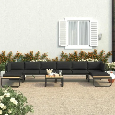 5-piece corner sofa set with WPC aluminum cushions by vidaXL, Outdoor sofas - Ref: Foro24-48655, Price: 794,11 €, Discount: %