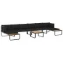 5-piece corner sofa set with WPC aluminum cushions by vidaXL, Outdoor sofas - Ref: Foro24-48655, Price: 794,11 €, Discount: %