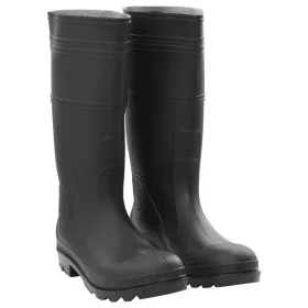 Botas de agua negro número 44 PVC de , Vadeadores para caza y para pesca - Ref: Foro24-137593, Precio: 22,26 €, Descuento: %