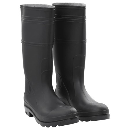 Botas de agua negro número 44 PVC de , Vadeadores para caza y para pesca - Ref: Foro24-137593, Precio: 26,08 €, Descuento: %