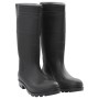 Botas de agua negro número 44 PVC de , Vadeadores para caza y para pesca - Ref: Foro24-137593, Precio: 26,08 €, Descuento: %
