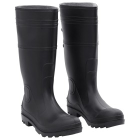Botas de agua negro número 42 PVC de , Vadeadores para caza y para pesca - Ref: Foro24-137591, Precio: 21,36 €, Descuento: %