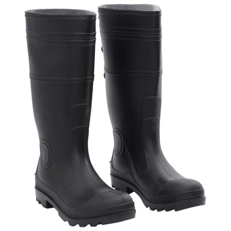 Botas de agua negro número 42 PVC de , Vadeadores para caza y para pesca - Ref: Foro24-137591, Precio: 21,36 €, Descuento: %