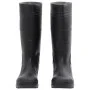 Botas de agua negro número 42 PVC de , Vadeadores para caza y para pesca - Ref: Foro24-137591, Precio: 20,95 €, Descuento: %