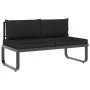 5-piece corner sofa set with WPC aluminum cushions by vidaXL, Outdoor sofas - Ref: Foro24-48655, Price: 794,11 €, Discount: %