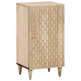 Armario auxiliar madera maciza de mango 40x33x75 cm de , Aparadores - Ref: Foro24-358272, Precio: 88,91 €, Descuento: %