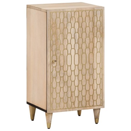 Armario auxiliar madera maciza de mango 40x33x75 cm de , Aparadores - Ref: Foro24-358272, Precio: 90,33 €, Descuento: %