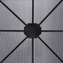 Cenador con cortinas gris antracita 300x300x265 cm de vidaXL, Carpas y cenadores - Ref: Foro24-48600, Precio: 550,85 €, Descu...