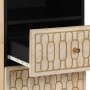 Mueble de baño madera maciza de mango 38x33x160 cm de , Tocadores de baño - Ref: Foro24-358270, Precio: 135,14 €, Descuento: %