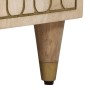 Mueble de baño madera maciza de mango 38x33x160 cm de , Tocadores de baño - Ref: Foro24-358270, Precio: 135,14 €, Descuento: %