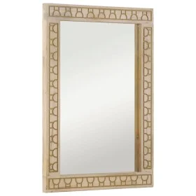 Espejo de baño madera maciza de acacia y vidrio 50x70x2,5 cm de , Espejos - Ref: Foro24-358279, Precio: 45,51 €, Descuento: %