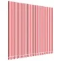 Tela de repuesto de toldo rayas rojas y blancas 4x3,5 m de , Toldos - Ref: Foro24-367717, Precio: 61,83 €, Descuento: %