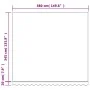 Tela de repuesto de toldo rayas rojas y blancas 4x3,5 m de , Toldos - Ref: Foro24-367717, Precio: 61,83 €, Descuento: %