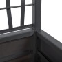 Jardinera con enrejado PP gris oscuro 80x36x140 cm de , Maceteros y jardineras - Ref: Foro24-368780, Precio: 112,65 €, Descue...