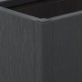 Jardinera con enrejado PP gris oscuro 80x36x140 cm de , Maceteros y jardineras - Ref: Foro24-368780, Precio: 112,65 €, Descue...