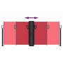 Toldo lateral retráctil rojo 100x600 cm de , Sombrillas - Ref: Foro24-4004582, Precio: 102,58 €, Descuento: %