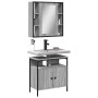 Set de muebles de baño 2 pzas madera contrachapada gris sonoma de , Muebles de baño - Ref: Foro24-3214718, Precio: 119,19 €, ...