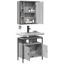Set de muebles de baño 2 pzas madera contrachapada gris sonoma de , Muebles de baño - Ref: Foro24-3214718, Precio: 119,19 €, ...