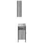 Set de muebles de baño 2 pzas madera contrachapada gris sonoma de , Muebles de baño - Ref: Foro24-3214718, Precio: 119,19 €, ...