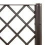 Jardinera con enrejado PP marrón 160x120x142 cm de , Maceteros y jardineras - Ref: Foro24-367940, Precio: 176,88 €, Descuento: %