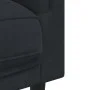 Sofá con cojines 3 plazas terciopelo negro de , Sofás - Ref: Foro24-372647, Precio: 297,95 €, Descuento: %